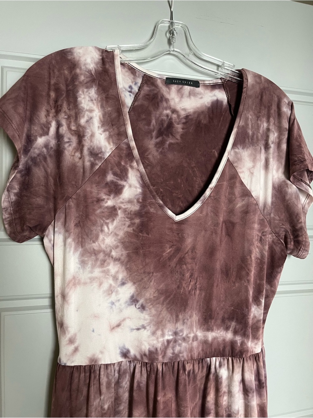 Suzy Shier Tie-Dye Mini Dress - Picture 4 of 5
